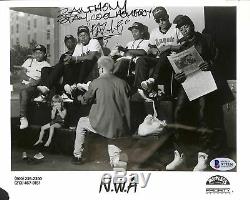 Eazy-E Stay Cool Homeboy Authentic Signed 8x10 B&W Promo Photo BAS #A79356