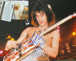 Eddie Van Halen Signed Autographed Authentic 11x14 Photograph