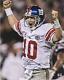 Eli Manning New York Giants Signed 16 X 20 Super Bowl Xlii Scream Photo