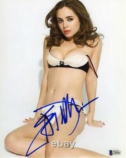Eliza Dushku Bra Panties Autographed Signed 8x10 Photo Authentic Beckett BAS COA