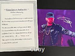 Eminem autographed 8x10 photo, signed, authentic, Slim Shady, COA