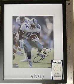 Emmitt Smith Signed Autographed Dallas Cowboys 8x10 Photo NFL Prova Authentic