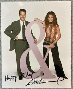 Eric McCormack Signed In Person 8x10 Photo Authentic, Will & Grace, Happy BDay