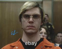 Evan Peters Signed 11x14 Photo Dahmer Authentic Autograph Beckett 1