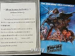 George Lucas autographed 8x10 photo, signed, authentic, Star Wars, COA