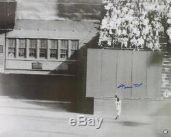 Giants Willie Mays Signed Authentic 16X20 The Catch Photo With Say Hey Hologram
