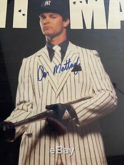 HITMAN Don Mattingly Signed Autographed Poster 16x20 JSA Authenticated 189/200
