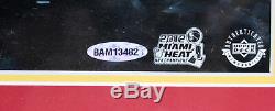 Heat LeBron James Authentic Signed Framed 20x24 Photo Autographed UDA #BAM13482
