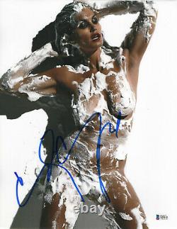 Hot Sexy Cindy Crawford Signed 11x14 Photo Authentic Autograph Bas Beckett Coa 5