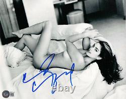 Hot Sexy Cindy Crawford Signed 8x10 Photo Authentic Autograph Bas Beckett Coa