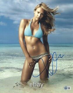 Hot Sexy Jessica Alba Signed 11x14 Photo Authentic Autograph Beckett