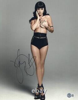Hot Sexy Katy Perry Signed 11x14 Photo Authentic Autograph Beckett