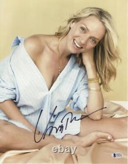 Hot Sexy Uma Thurman Signed 11x14 Photo Authentic Autograph Beckett Coa 1