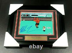 Iron Mike Tyson Authentic Signed Autographed 8x10 Photo Framed Punch-out Bas Coa