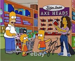 JACLYN SMITH Autograph Signed Photo Authentic The Simpsons BAS Beckett COA