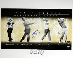 Jack Nicklaus Certified Authentic Autographed Signed 16x20 Photo Steiner 43345