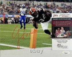 Jerome Ford Cleveland Browns Rare Authentic Signed Autographed Photo JSA COA