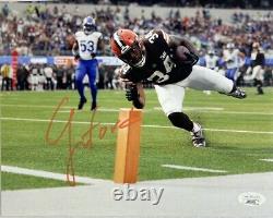 Jerome Ford Cleveland Browns Rare Authentic Signed Autographed Photo JSA COA