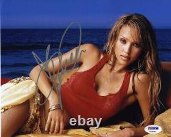 Jessica Alba Sexy Autographed Signed 8x10 Photo Certified Authentic PSA/DNA COA