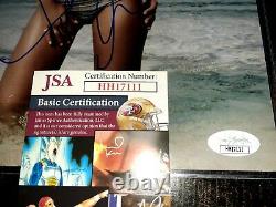 Jessica Alba Signed 8x10 Photo JSA COA Sexy Model Autograph Authentic