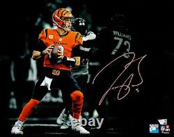 Joe Burrow Autographed 16x20 Photo Cincinnati Bengals Fanatics Holo 230094