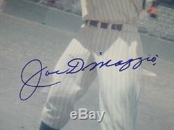 Joe Dimaggio Yankees Autographed Signed 11x14 Photo PSA/DNA Certified Authentic