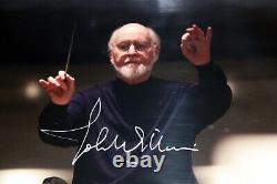 John Williams Autograph Signed Photo Authentic BAS Beckett Encapsulated COA