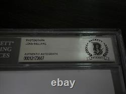 John Williams Signed Autograph 5x7 STAR WARS COMPOSER Beckett BAS Authentic Slab