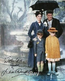 Julie Andrews Mary Poppins Autograph Signed Photo Cinema Walt Disney Authentic