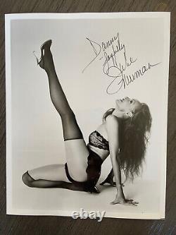 Julie Newmar Catwoman stockings Signed Photo 8x10 Todd Mueller 100% Authentic