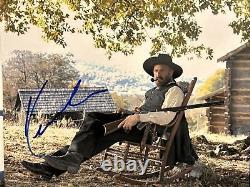 KEVIN COSTNER SIGNED 8x10 PHOTO HATFIELDS McCOYS AUTHENTIC AUTOGRAPH BECKETT COA