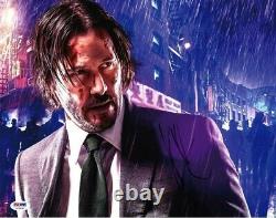 Keanu Reeves Autographed Signed 11x14 Photo Authentic PSA/DNA COA