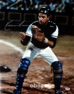 Kevin Costner Authentic Autographed Signed 16x20 Photo Bull Durham Psa/dna 98134