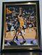 Kobe Bryant Hand Signed Photo With Coa Framed 8x10 Photo Authentic Autograph