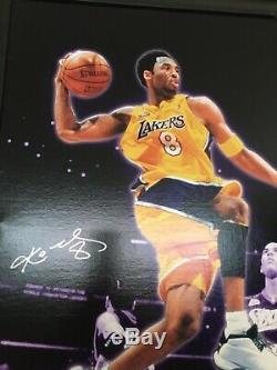 Kobe Bryant Signed 20x28 Canvas Upper Deck UDA Authenticated Limited 100/108