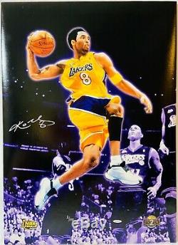 Kobe Bryant Signed 20x28 Canvas Upper Deck UDA Authenticated Limited 2/108