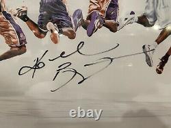 Kobe Bryant Signed Through The Years Panini Authentic Auto Autographed 68/124