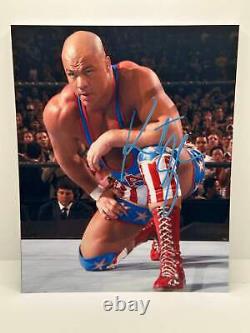 Kurt Angle WWE Signed Autographed Photo Authentic 8X10 COA