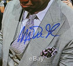Lakers Magic Johnson Authentic Signed 16x20 Kobe Final Game Photo BAS Witnessed