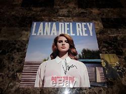 Lana Del Rey Rare Authentic Hand Signed Vinyl LP Record Born To Die + Photo COA
