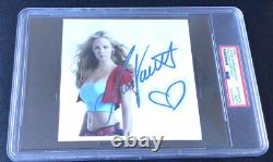 Laura Vandervoort Autograph Signed Sexy Photo Rare? PSA Authentic Encapsulated