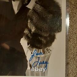 Lucille Ball Signed Silver Gelatin Glossy Photo I Love Lucy COA 14 x 11