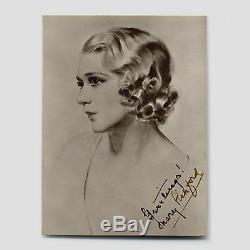 MARY PICKFORD VINTAGE AUTOGRAPHED PHOTO withLIFETIME AUTHENTICITY GUARANTEE