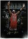 Michael Jordan Autographed Bulls 6 Banners 30 X 40 Photograph Uda Le 98