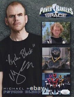 MICHAEL MAIZE Signed POWER RANGERS 8x10 Photo AUTHENTIC Autograph JSA COA CERT