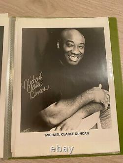 MICHEAL CLARKE DUNCAN signed photo Authentic signature