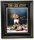 Muhammad Ali Autographed Framed 16x20 Photo Over Liston Ali Inc Authenticated