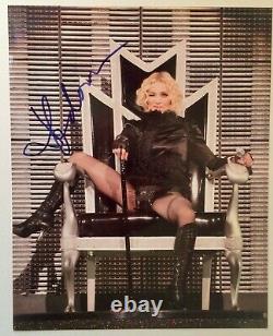 Madonna Authentic Hand Signed Autographed Photo Includes TM Authentic / COA