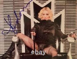 Madonna Authentic Hand Signed Autographed Photo Includes TM Authentic / COA