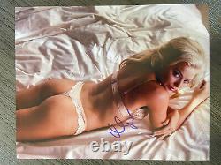 Margot Robbie Bra & Panties Signed 8x10 100% Authentic Letter Of Authenticity Ex